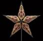 Preview: SUMITA Copper/Goldglitter - Foldable glowing star, paper poinsettia with 5 points, 60 cm